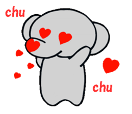 Everyday life of the elephant (pao) sticker #5282470