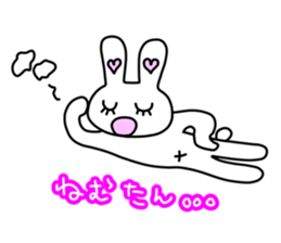 Funny Rabbit TAKO-USAGI. sticker #5282571