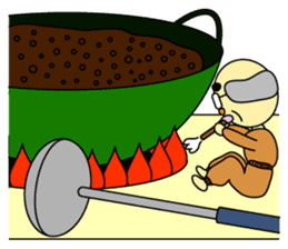 Palm-sized old guys sticker #5282643