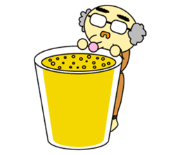 Palm-sized old guys sticker #5282644