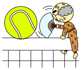 Palm-sized old guys sticker #5282656