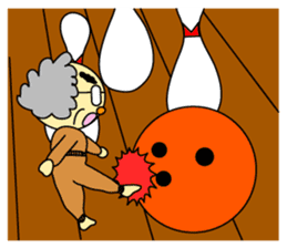 Palm-sized old guys sticker #5282657