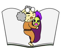 Palm-sized old guys sticker #5282666