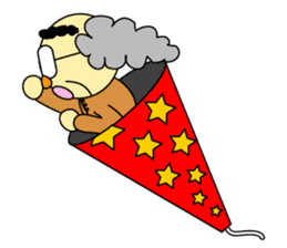 Palm-sized old guys sticker #5282672