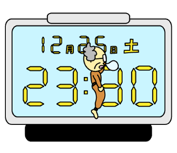 Palm-sized old guys sticker #5282674