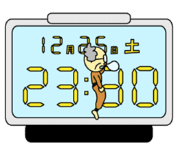 Palm-sized old guys sticker #5282674