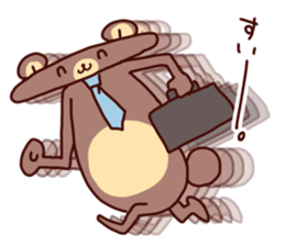 Hatarakuma 2 sticker #5282888