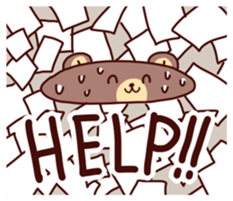 Hatarakuma 2 sticker #5282899