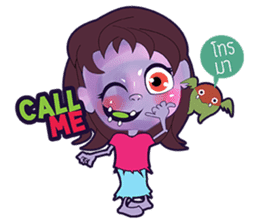 love zombie sticker #5283249