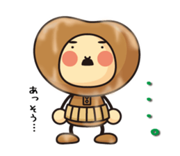 Natto san and edamame Mr. sticker #5283748