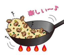 Natto san and edamame Mr. sticker #5283750