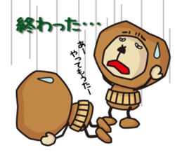 Natto san and edamame Mr. sticker #5283755