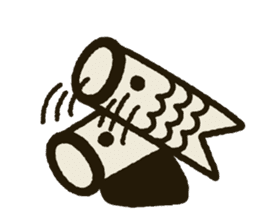 Koinobori-Man 2 sticker #5283916