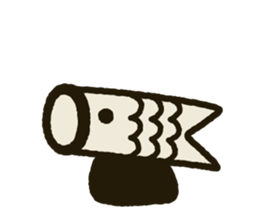 Koinobori-Man 2 sticker #5283920