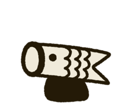 Koinobori-Man 2 sticker #5283920