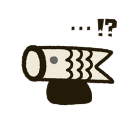 Koinobori-Man 2 sticker #5283921