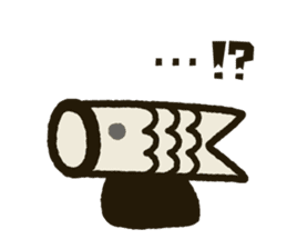 Koinobori-Man 2 sticker #5283921