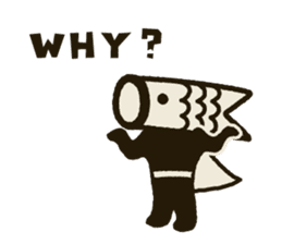 Koinobori-Man 2 sticker #5283929