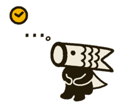 Koinobori-Man 2 sticker #5283934
