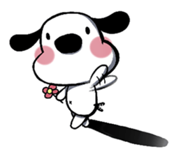 The name of the dog is Mr.siro. sticker #5284009