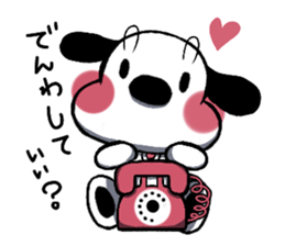 The name of the dog is Mr.siro. sticker #5284024