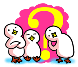 SHIRATORI duck(8) sticker #5284235