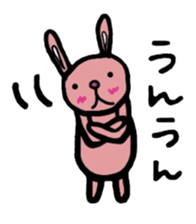 A sheep and cat and rabbit sticker #5284238