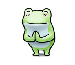 Sticker of the frog 2 sticker #5284652
