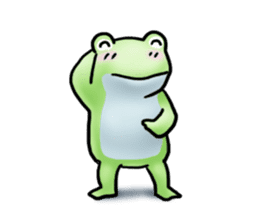 Sticker of the frog 2 sticker #5284657