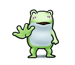 Sticker of the frog 2 sticker #5284659