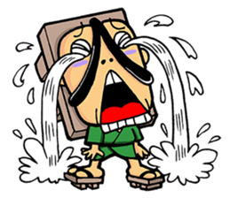 slippar kun's world sticker #5284827