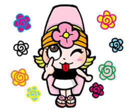 slippar kun's world sticker #5284829