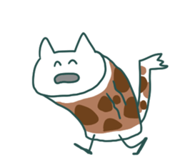 Chikuwa Cat sticker #5285211