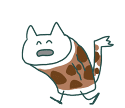 Chikuwa Cat sticker #5285211