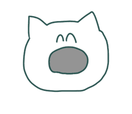 Chikuwa Cat sticker #5285213
