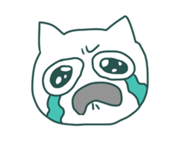 Chikuwa Cat sticker #5285215