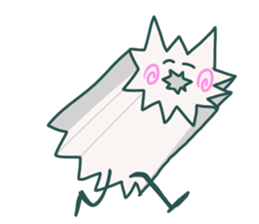 Chikuwa Cat sticker #5285218