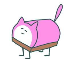 Chikuwa Cat sticker #5285219