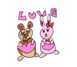 Lisausa&Ponsuke sticker #5285455