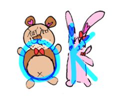 Lisausa&Ponsuke sticker #5285458