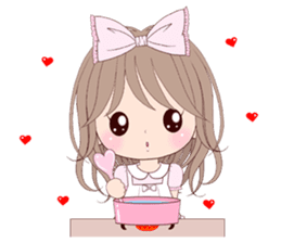 Momo is wishing your happiness. sticker #5285754