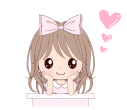Momo is wishing your happiness. sticker #5285756