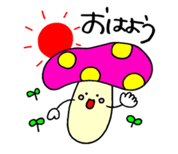 mushroom's sticker sticker #5285900