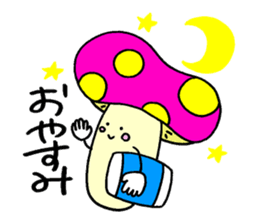 mushroom's sticker sticker #5285901