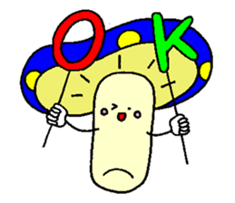 mushroom's sticker sticker #5285906