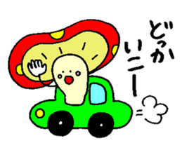 mushroom's sticker sticker #5285909