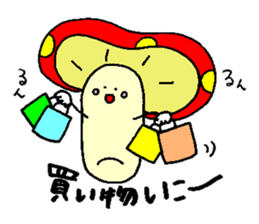 mushroom's sticker sticker #5285910
