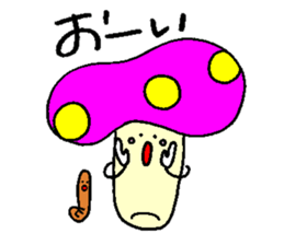 mushroom's sticker sticker #5285914