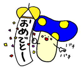 mushroom's sticker sticker #5285916