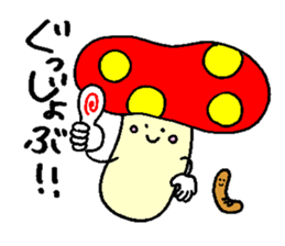 mushroom's sticker sticker #5285920